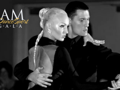 Professional tango dancers at the Can-Am Dancesport Gala in Toronto in October during the fall dancesport championships